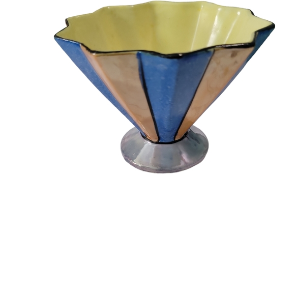 Japanese Art Deco Lusterware 1920s-30s Sugar, Creamer Set - Picture 7 of 13